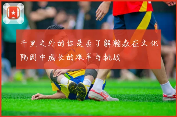 千里之外的你是否了解瀚森在文化隔阂中成长的艰辛与挑战